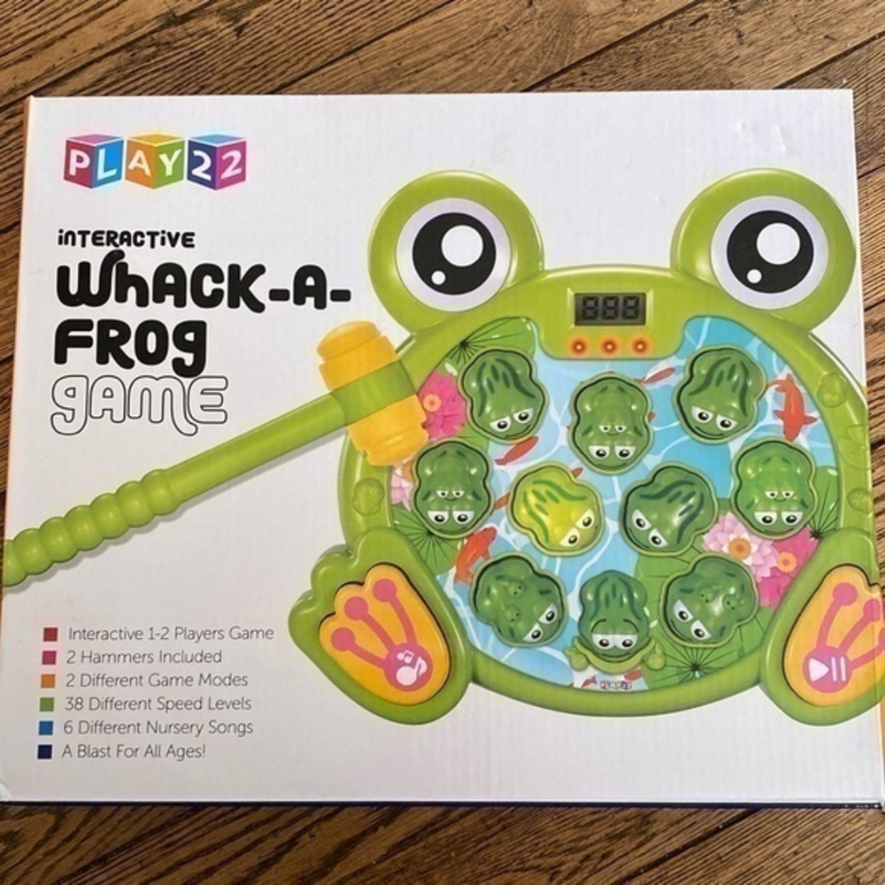 Play 22 Interactive Wack A Frog Game for Toddlers Early Developmental Learning